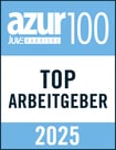 azur100 Top-Arbeitgeber 2025_blau